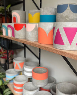 Concrete Pow Pot display