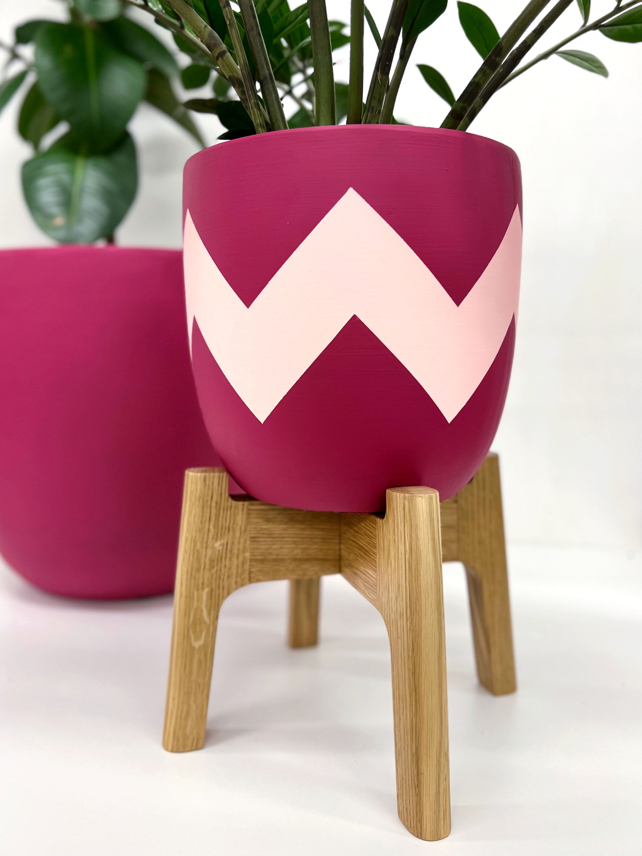 Ziggy in raspberry and pink blush