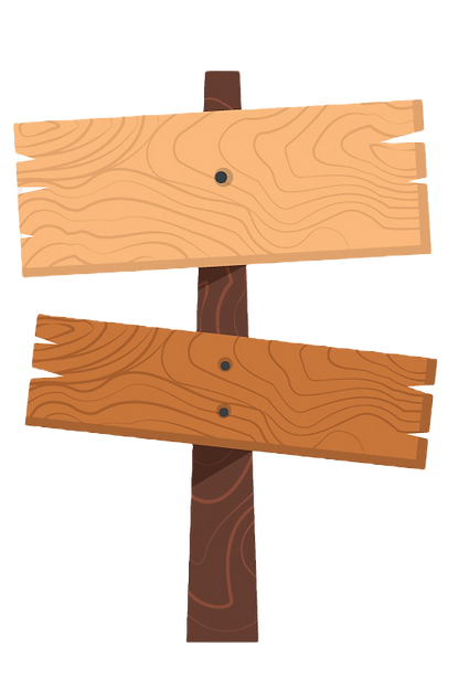 Blue Heron Camp Host Sign