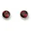 Thumbnail: Sterling Silver Garnet Studs