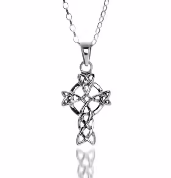 Sterling Silver Celtic Cross Pendant