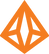 The icon for Ruby Marshall Media, an outline of an orange gem.