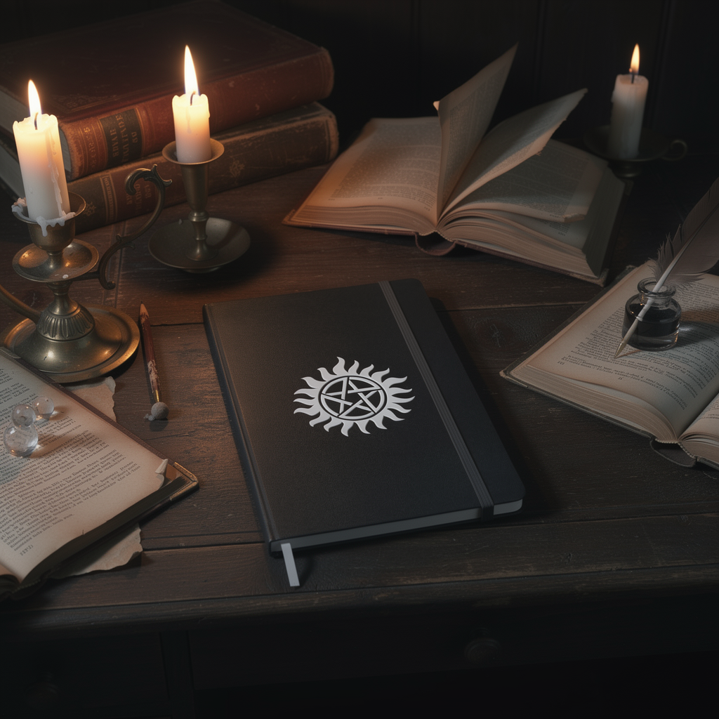 Anti Possession Tattoo Notebook