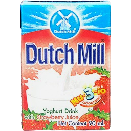 DUTCH MILL YOGHURT Strawberry 90ML