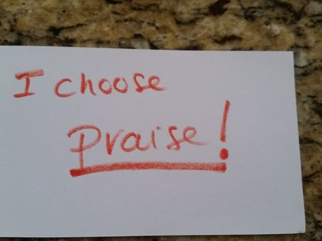 I Choose Praise!