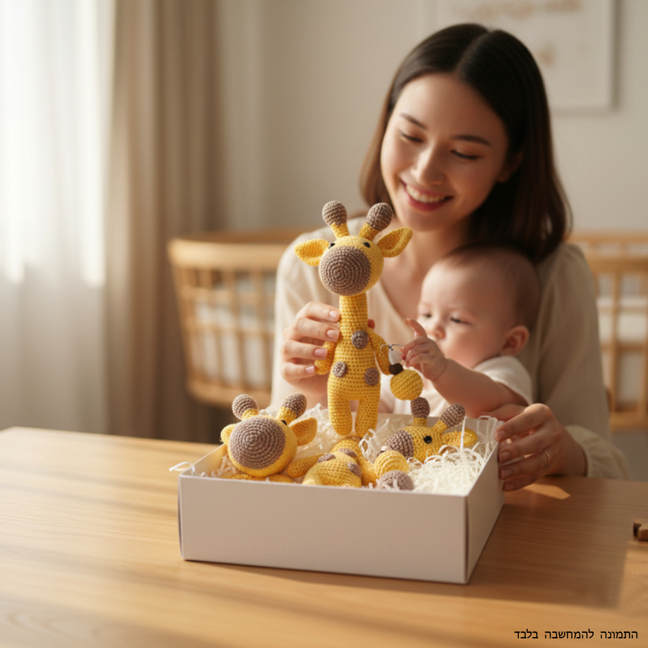 תמונה ממוזערת: מתנת לידה בייבי גירף