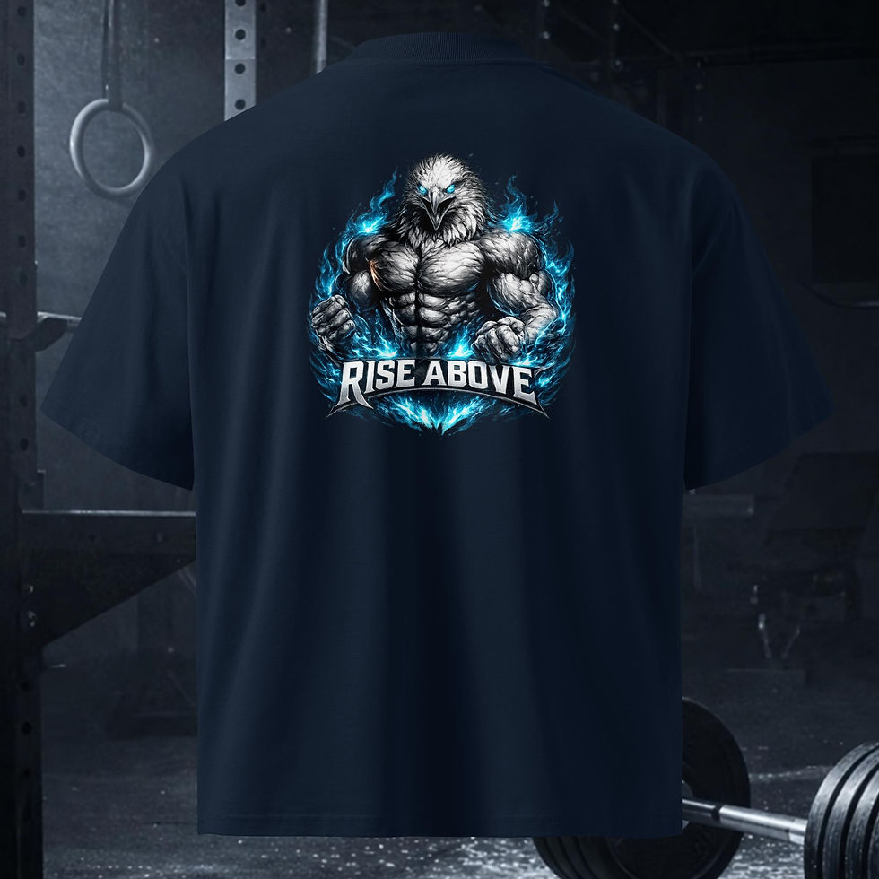 Thumbnail: Fortis Rise Above Oversized High Neck T-shirt