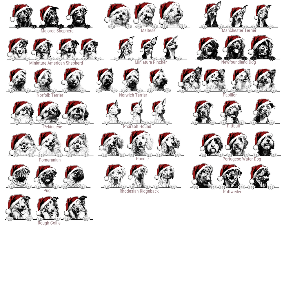Thumbnail: CHRISTMAS CUSTOM DOG BREED