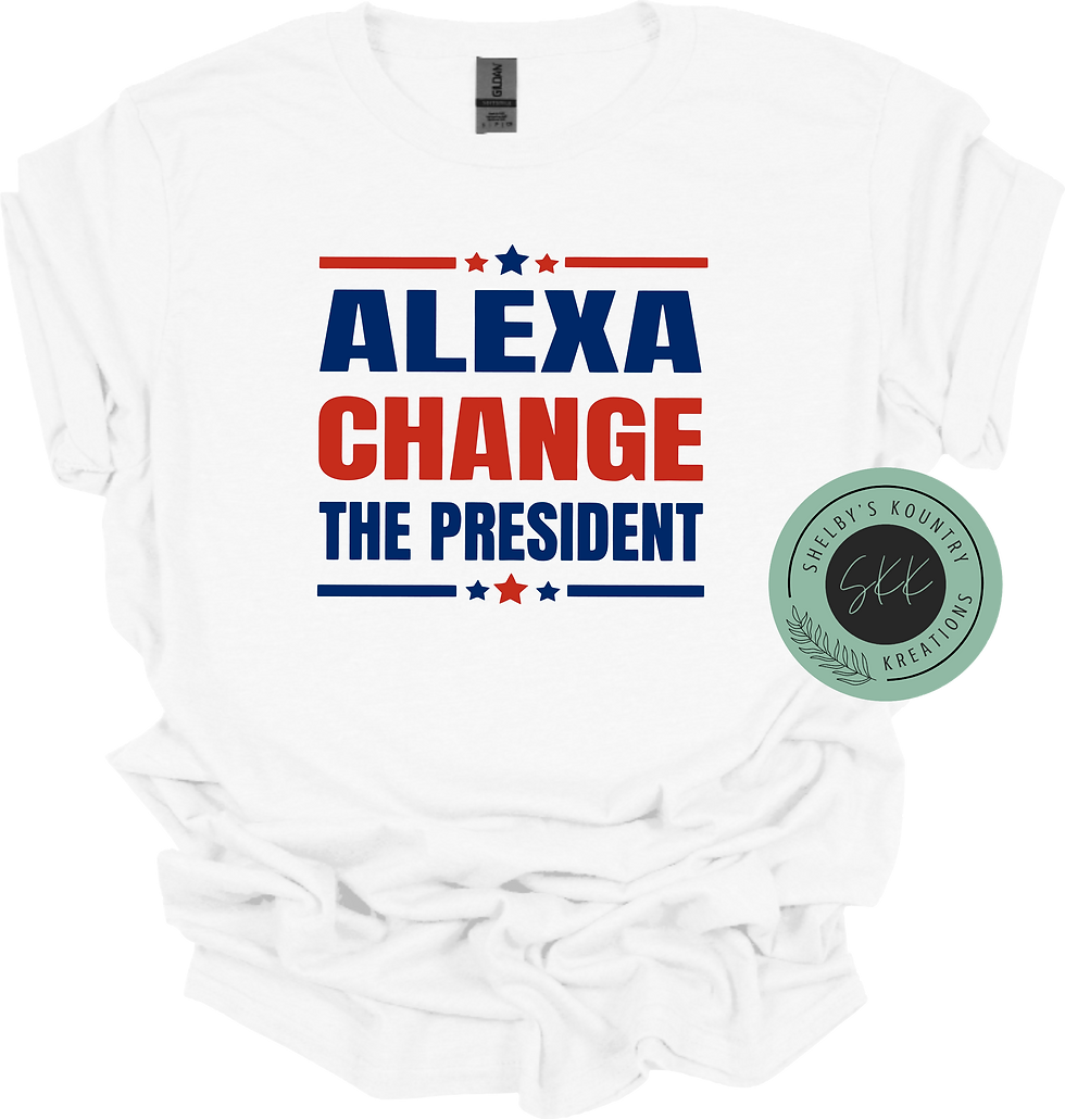 Alexa Change The President
