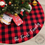 Thumbnail: TREE SKIRT - RED AND BLACK BUFFALO CHECK PLAID