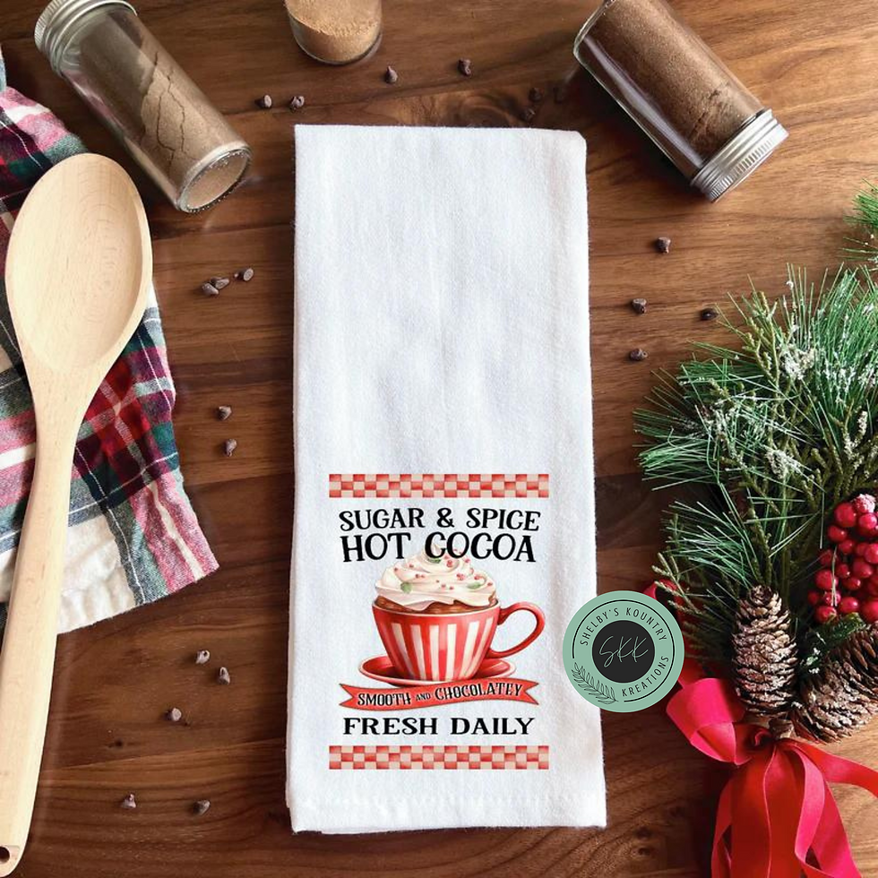 Thumbnail: CHRISTMAS TEA TOWELS