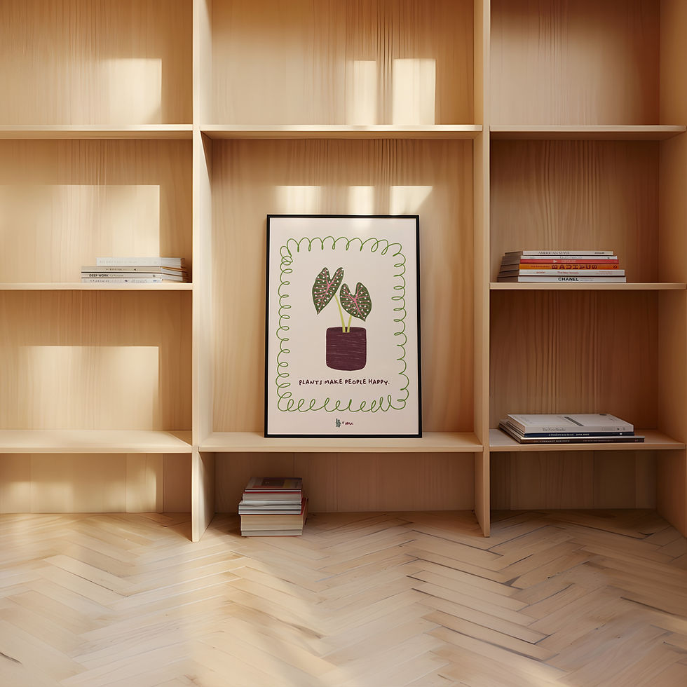 Miniature : COLLAB LEAF - Happy Plants