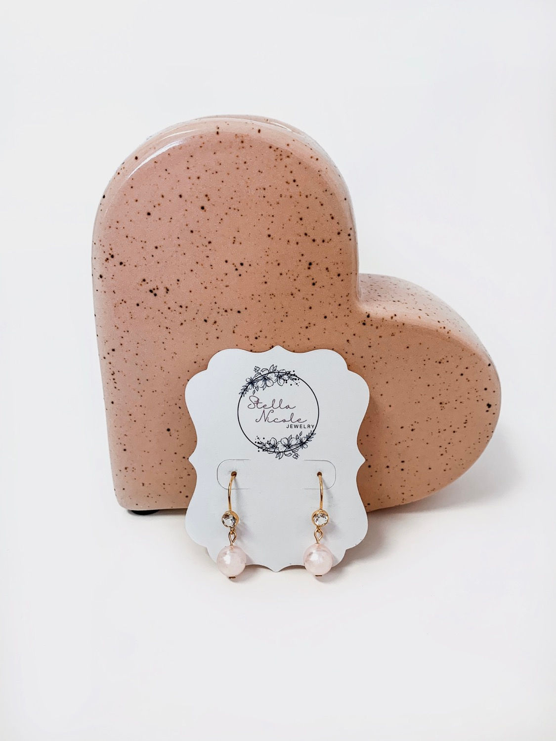 Flirt Earrings (Light Pink)