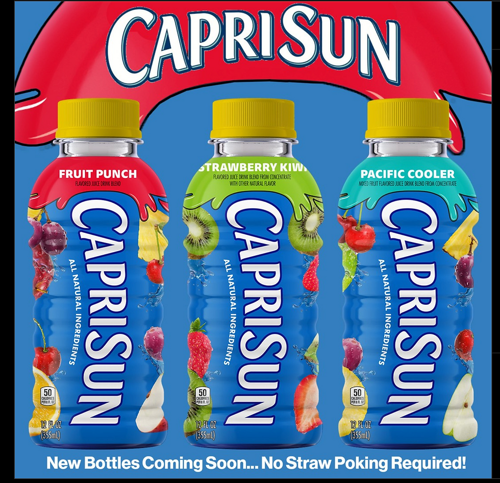 Capri Sun reportedly launching new bottled juices aimed at adults