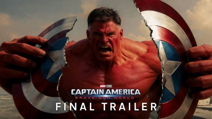Red Hulk Looms in 'Captain America: Brave New World' New Trailer
