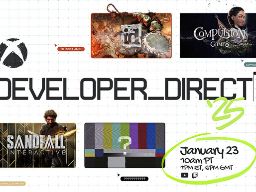 Xbox Developer Direct Announced for January 23