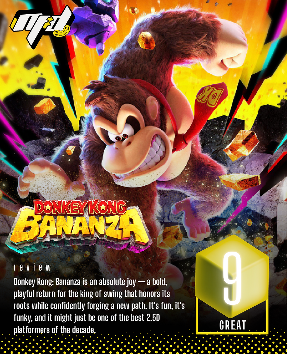 Donkey Kong: Bananza – The King of the Jungle Swings Again
