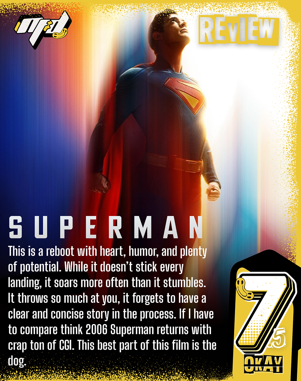 Superman (2025) Review :— The Man of Twigs