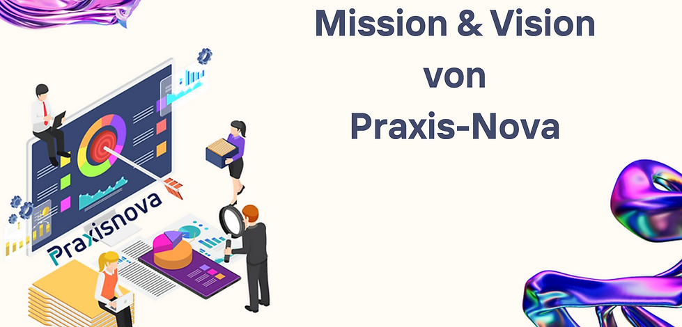 "Logo zu Mission und Vision von Praxis Nova"