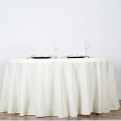Round Polyester Tablecloths