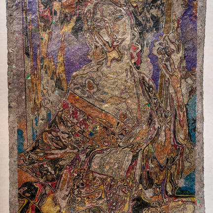 Azuki_Handmade paper_Ash of This Hell Where You Can't Live without Color_.jpg