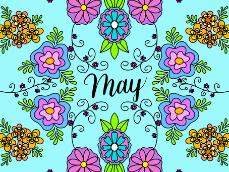 May - Doodle Floral Art
