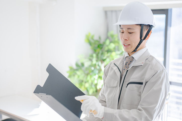 有資格者によるアスベスト調査