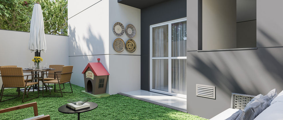 Ilustração Artística do Garden