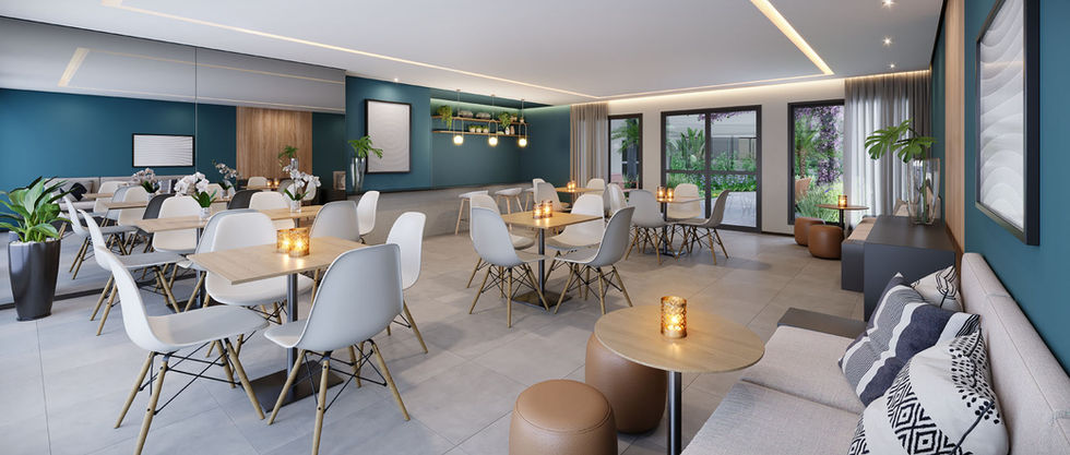 Ilustração Artística Salão de Festas