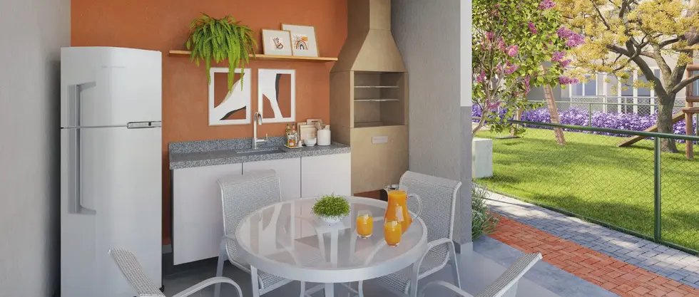 Perspectiva da Churrasqueira