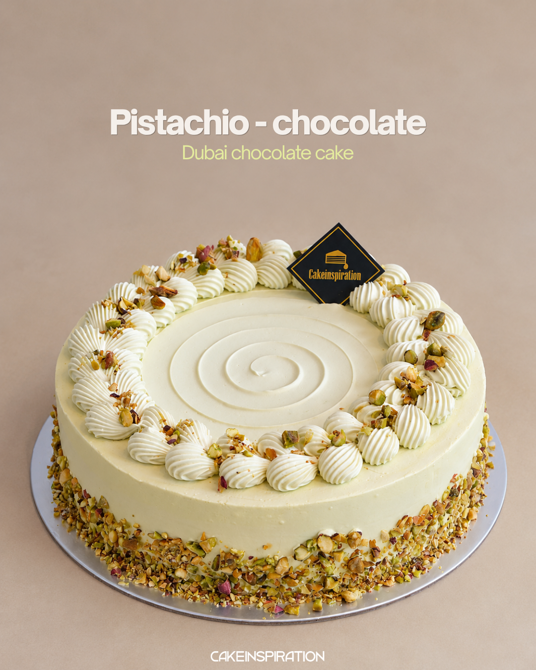 Pistachio - Chocolate Cake