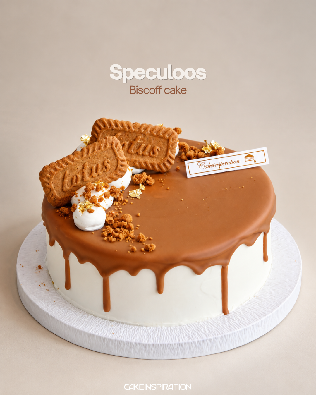 Speculoos Biscoff Cake