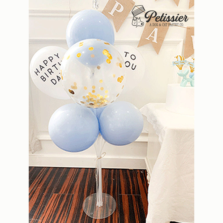 Thumbnail: Blue Themed Bunting & Balloons Set (B02)