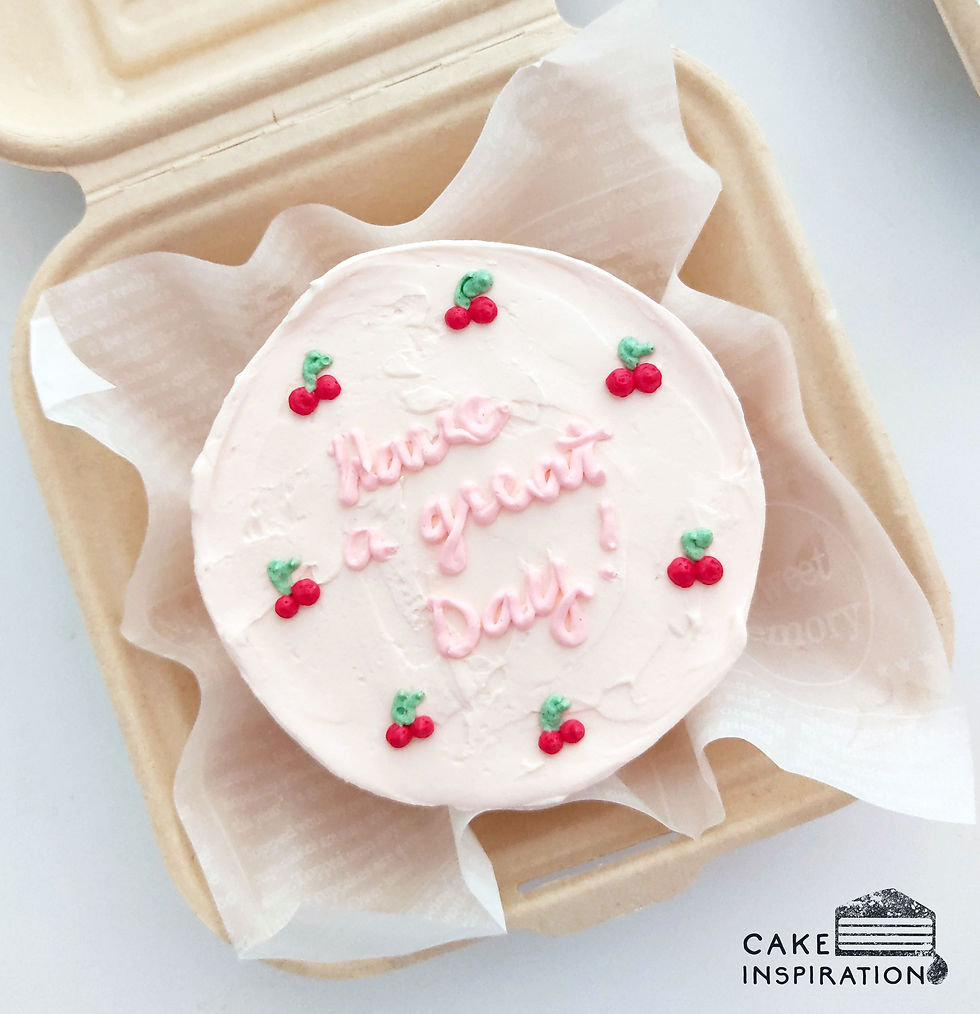 Thumbnail: Cherry Round Bento Cake (R05)