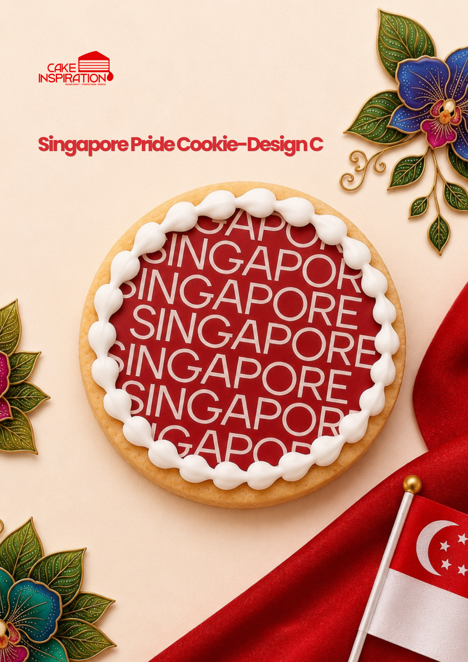 Singapore Pride Cookie-Design C