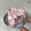 Thumbnail: Pink Heart Vintage and Bows Cake (G59)