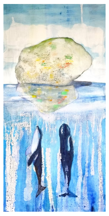 Kunstenaar Kitty Blüm heeft nieuwe eigen Kunstuitleen in Het Paleis Groningen