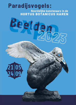 Mette Bus te zien in Beeldenexpo Paradijsvogels in de Hortus t/m 24 september 2023
