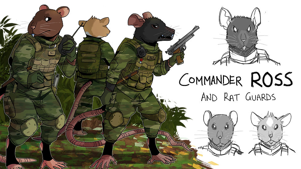 Commander Ross & Guards