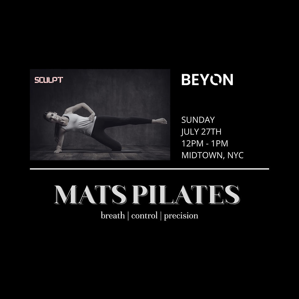 Mats Pilates with BEYON