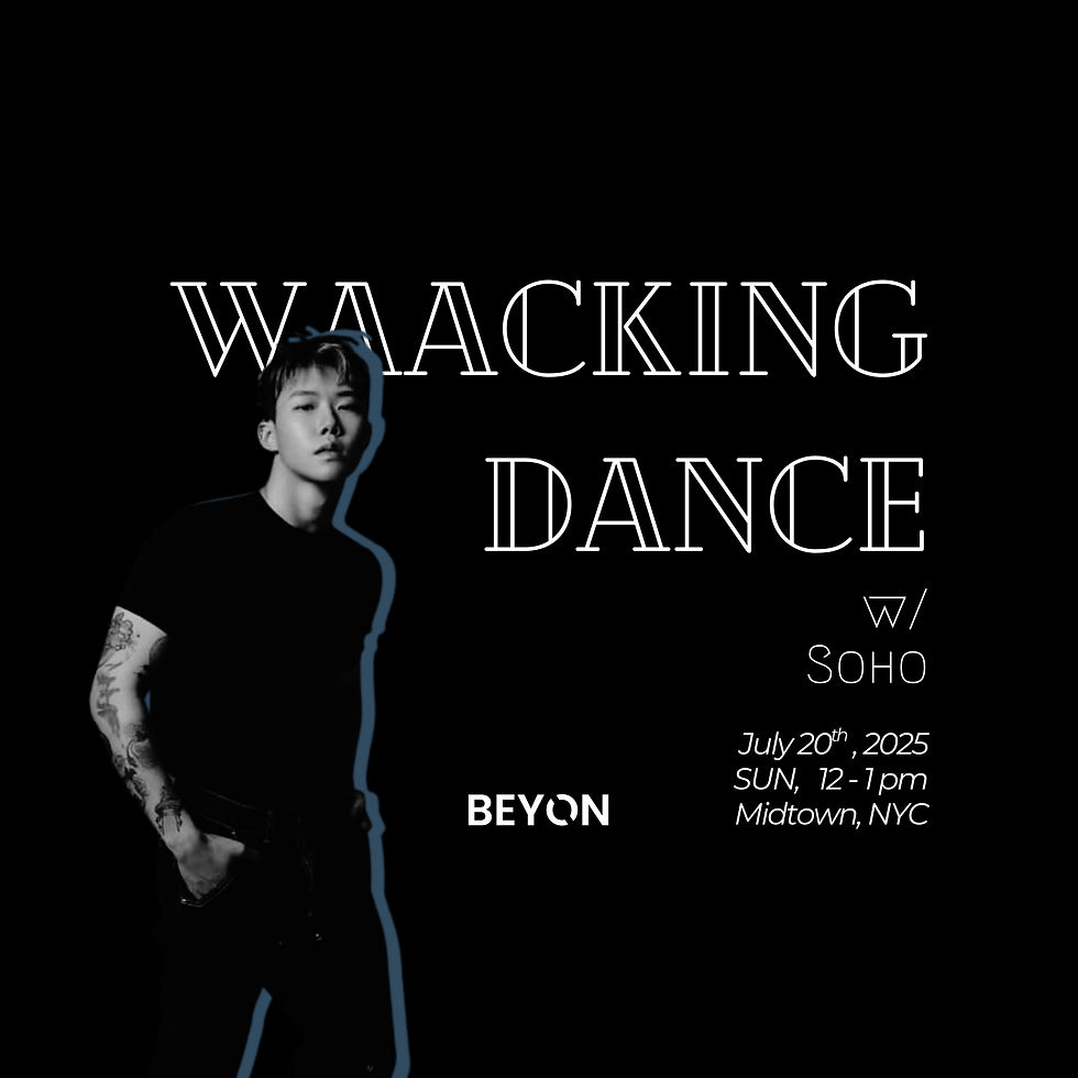 Dance Waacking with Soho