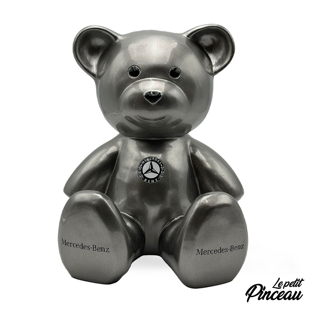 Nounours gris & noir