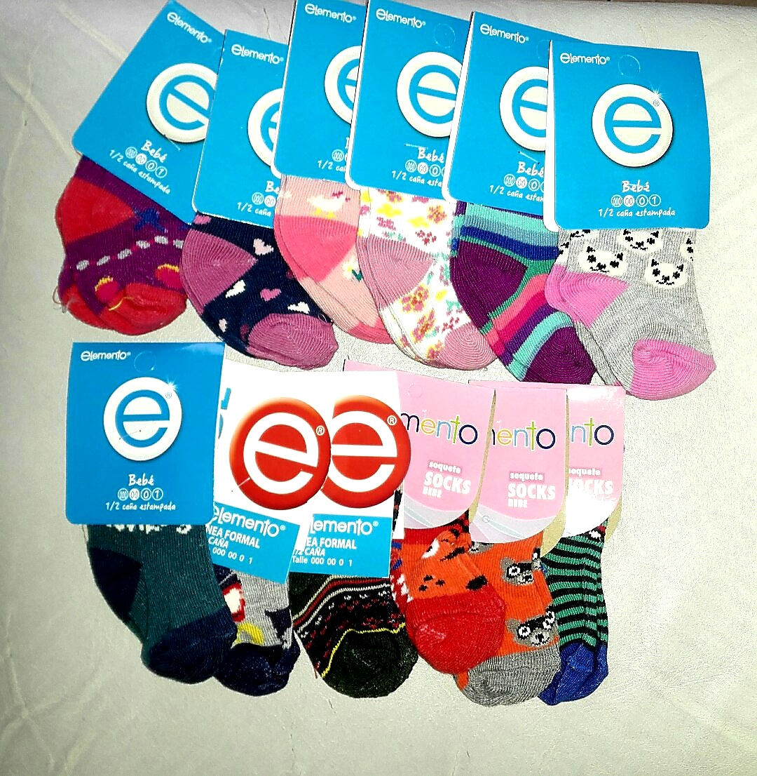 Medias elemento bebé T.000