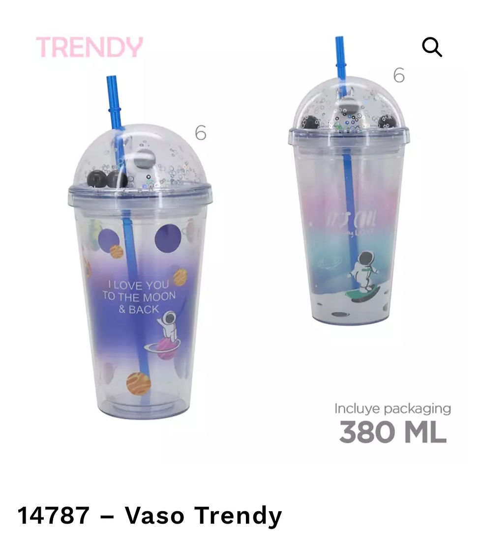 Vaso Trendy x 380 ml.art 14787