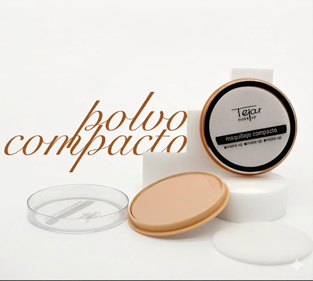 Maquillaje compacto Tejar x 6 unid Art 246
