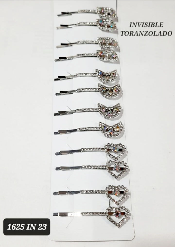 Invisibles strass x 12 unid. Art. IN23