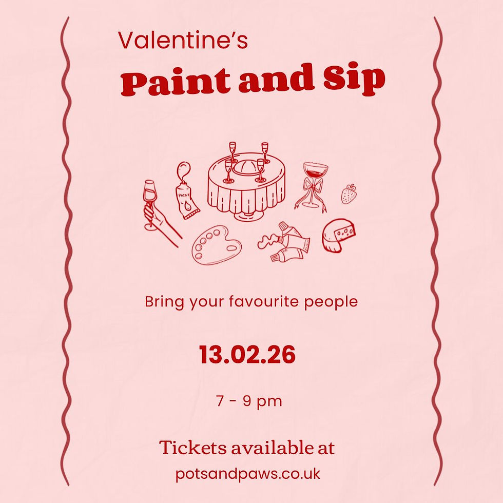 Valentine Paint and Sip 