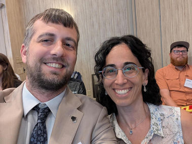 Ken Smith and Tehila Cohen at the A Home For Everyone Conference