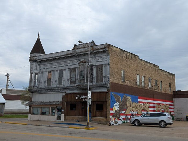 Downtown Muscoda, Wisconsin