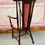 Thumbnail: Pink upholstered elm arm chair